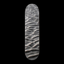 B&W sand Ripples skateboards