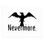 B&W Tribal Raven Nevermore Post Cards