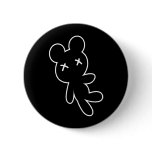 B&W Wee Dead Teddy buttons