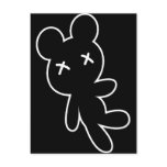 B&W Wee Dead Teddy