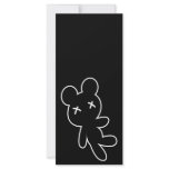 B&W Wee Dead Teddy rack cards