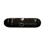B&W X-Ray Skeletons Midnight Stroll Skate Board Decks