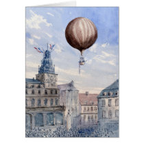 BA2303FAC01Z-Ascension Over Town Square Frameable  Card