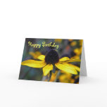 BA- Yellow Daisy Birthday Card