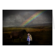 'Baa Baa Black Sheep' blank Card