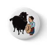 Baa Baa Black Sheep Pinback Button