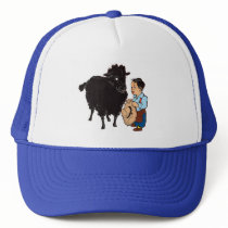 Baa Baa Black Sheep Mesh Hats