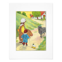 Baa, baa, black sheep, Have you any wool? Personalised Announcements