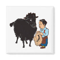 Baa Baa Black Sheep Magnets