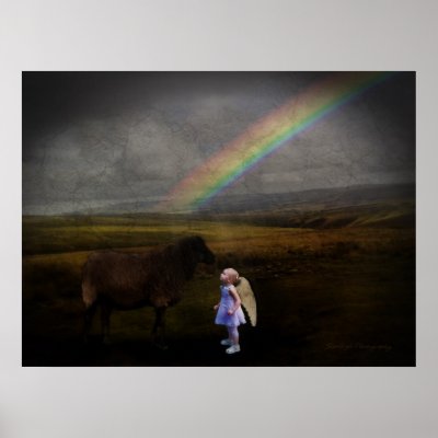 Baa Baa Black Sheep Poster by StarK8tz