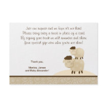 Baa Baa Sheep (Neutral colour) RSVP Enclosure Card Invites