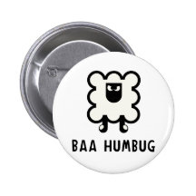 Baa Humbug Pin