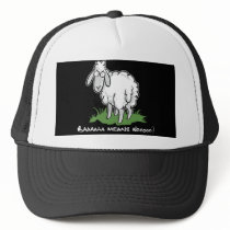 Baa means no trucker hat