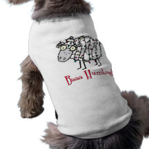 Baaa Humbug Christmas Pet T-shirt