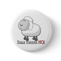 Baaa means NO!