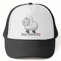 Baaa means NO!
