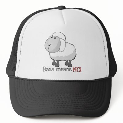 Baaa means NO! by Dynomoose
