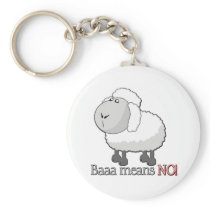 Baaa means NO!