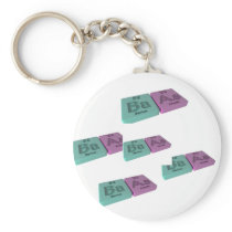 Baas as Ba Barium and As Arsenic Keychains