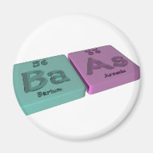 Baas as Ba Barium and As Arsenic Magnets