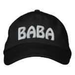 BABA EMBROIDERED BASEBALL CAP