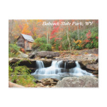 Babcock state park West Virginia Postcards