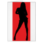 Babe in black card