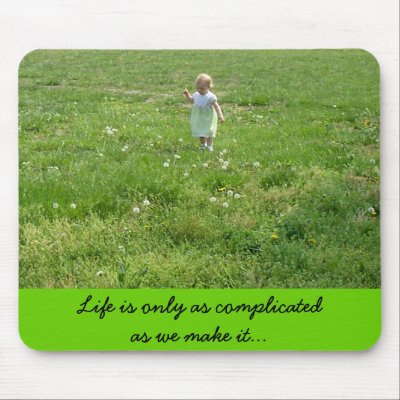 Babe in Field Mouse Pads by JesPiddlin