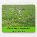 Babe in Field mousepads