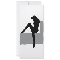 babe on the wall icon custom rack card