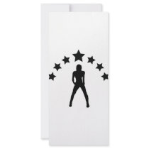babe with stars icon rack card