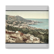Babel-Oued from Casbah, Algiers, Algeria vintage P Fridge Magnets