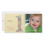 Babies 1st Birthday Thank You Photo Card
