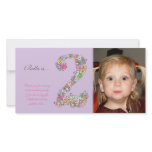 Babies 2nd Birthday Thank You Photo Card photo cards