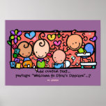 Babies Babies everywhere! Customisable poster posters