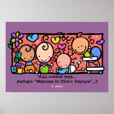 Babies Babies everywhere! Customisable poster by LittleGirlies