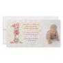 Babies Baby 1st Birthday Thank You Photo Card