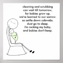 Babies Don't Keep, Daddy, Green Posters