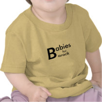 Babies for Barack t shirt