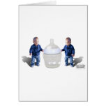 BabiesAndBottle032411 Greeting Card