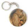 Baboon & Baby Prints Key Chain