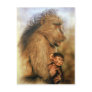 Baboon & Baby Prints Postcards
