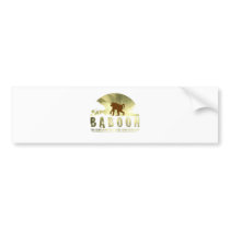 BABOON BUMPER STICKER