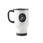 Baboon Face Plastic Travel Mug