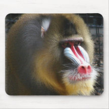 Baboon Mouse Pad