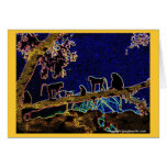 Baboon on Tree from Junglewalk,com Greeting Cards