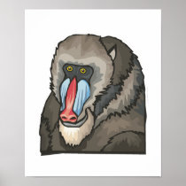 baboon print