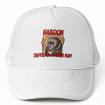 Baboon trapped in a human body