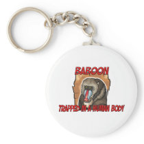 Baboon trapped in a human body