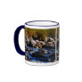 Baboons Crossing The River Coffee Mugs